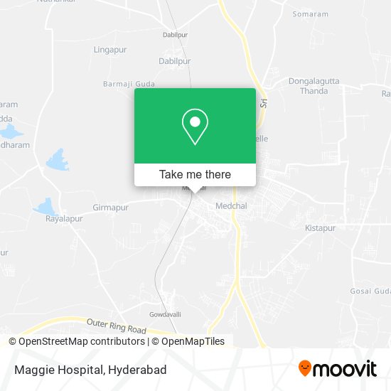 Maggie Hospital map