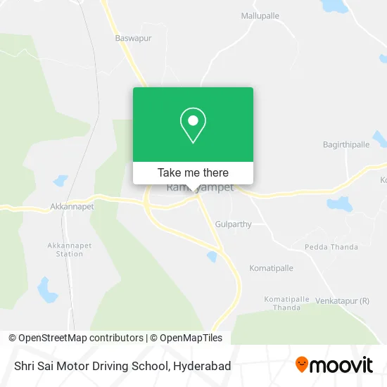 Shri Sai Motor Driving School map