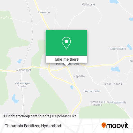Thirumala Fertilizer map