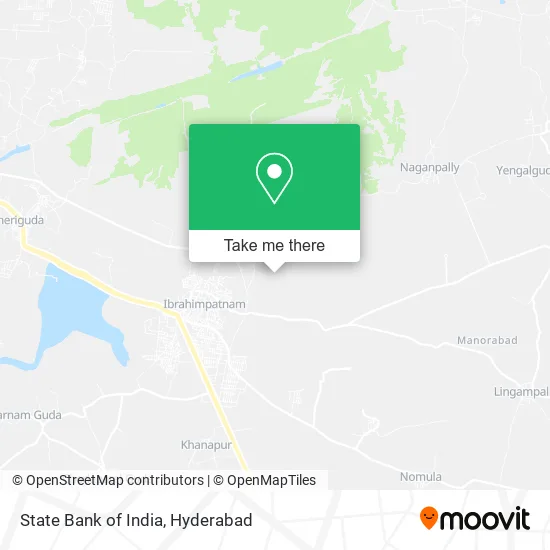 State Bank of India map