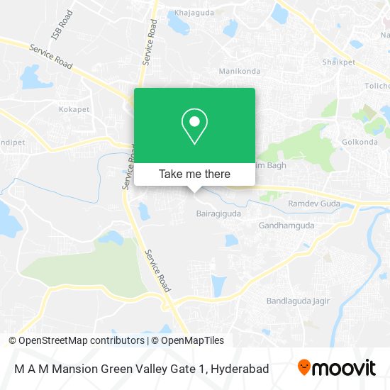 M A M Mansion Green Valley Gate 1 map