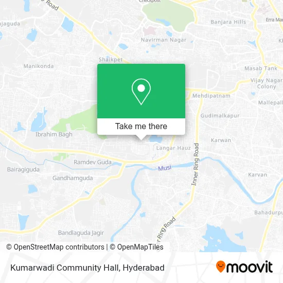 Kumarwadi Community Hall map
