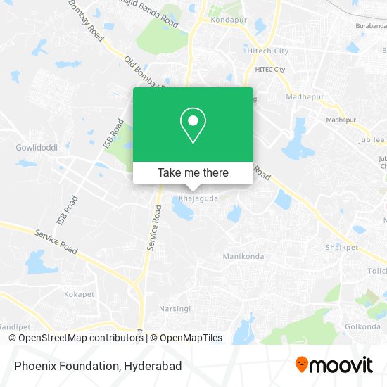 Phoenix Foundation map