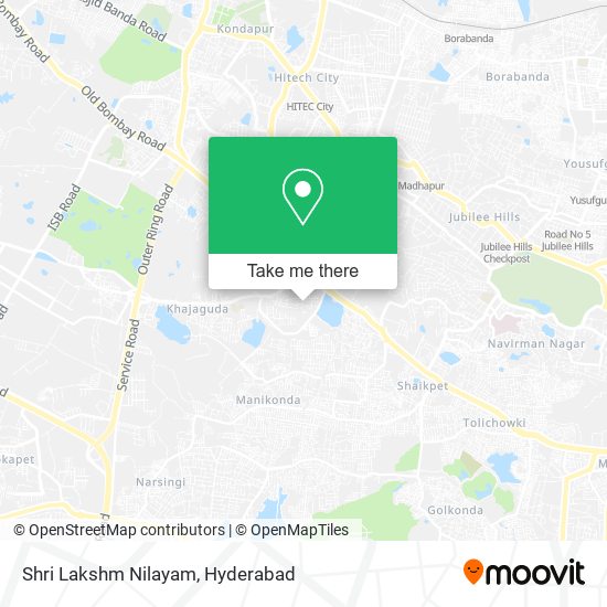 Shri Lakshm Nilayam map