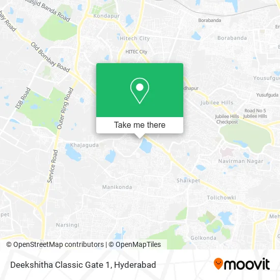 Deekshitha Classic Gate 1 map