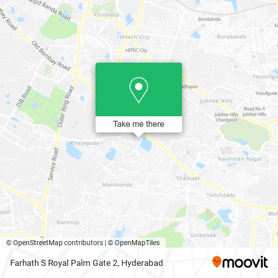 Farhath S Royal Palm Gate 2 map