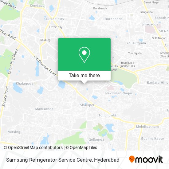 Samsung Refrigerator Service Centre map
