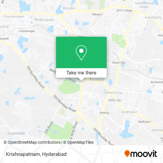 Krishnapatnam map