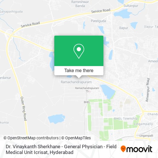 Dr. Vinaykanth Sherkhane - General Physician - Field Medical Unit Icrisat map