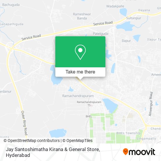 Jay Santoshimatha Kirana & General Store map