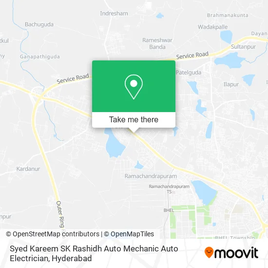 Syed Kareem SK Rashidh Auto Mechanic Auto Electrician map