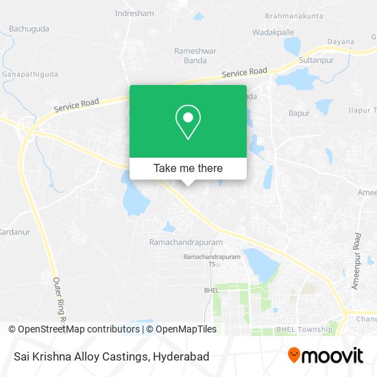 Sai Krishna Alloy Castings map