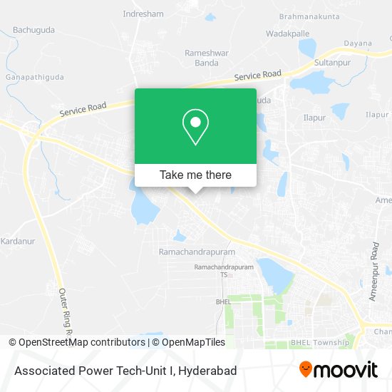 Associated Power Tech-Unit I map