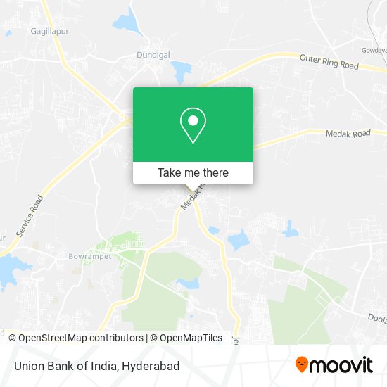 Union Bank of India map