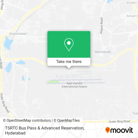 TSRTC Bus Pass & Advanced Reservation map