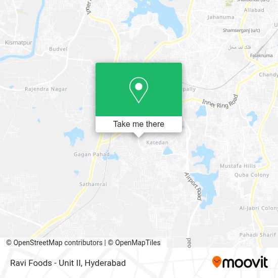 Ravi Foods.-Unit-II map