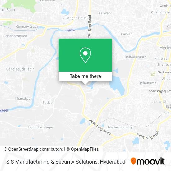 S S Manufacturing & Security Solutions map