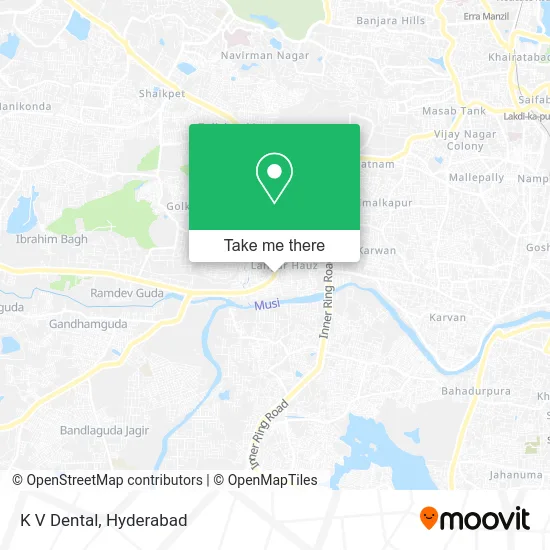 K V Dental map