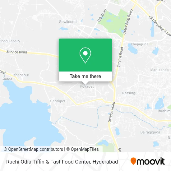 Rachi Odia Tiffin & Fast Food Center map