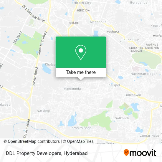 DDL Property Developers map