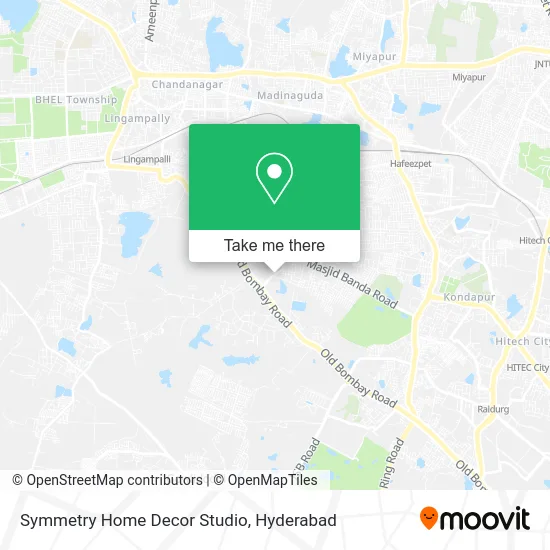 Symmetry Home Decor Studio map