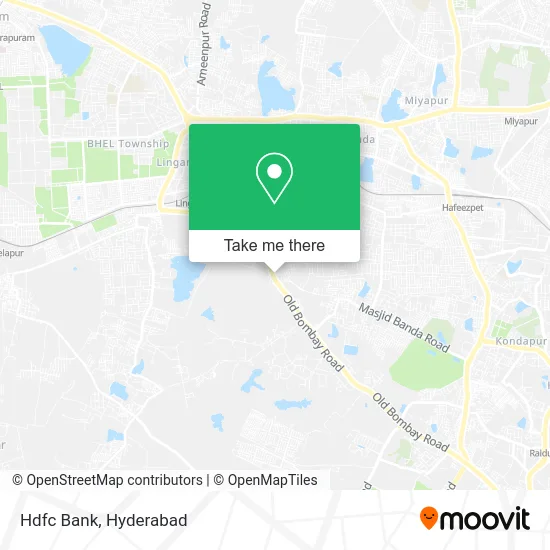 Hdfc Bank map