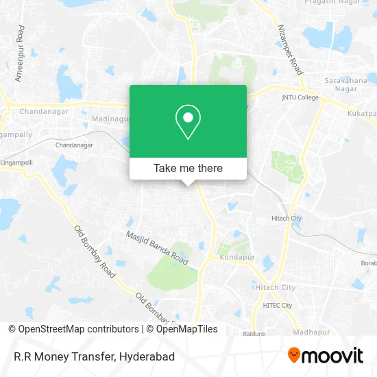 R.R Money Transfer map