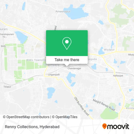 Renny Collections map