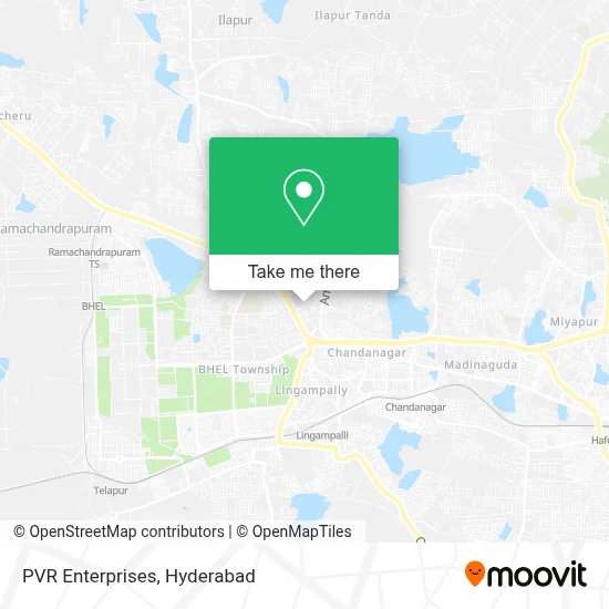 PVR Enterprises map