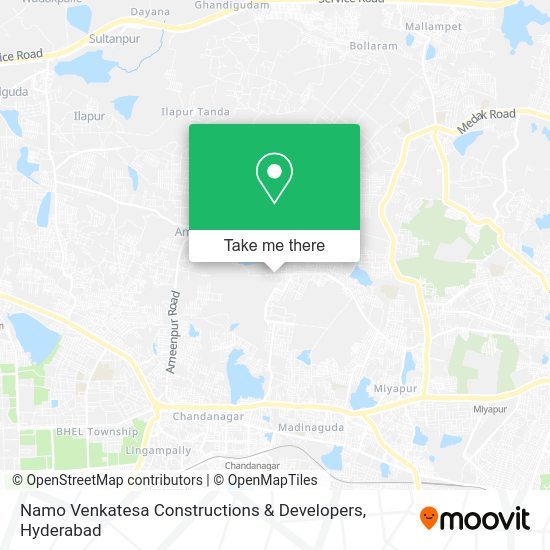 Namo Venkatesa Constructions & Developers map