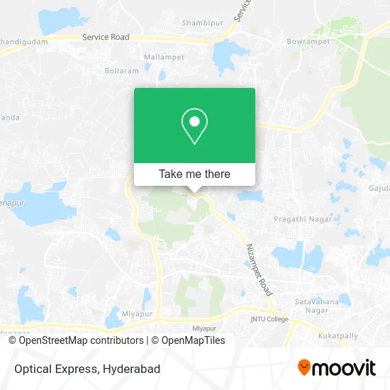 Optical Express map