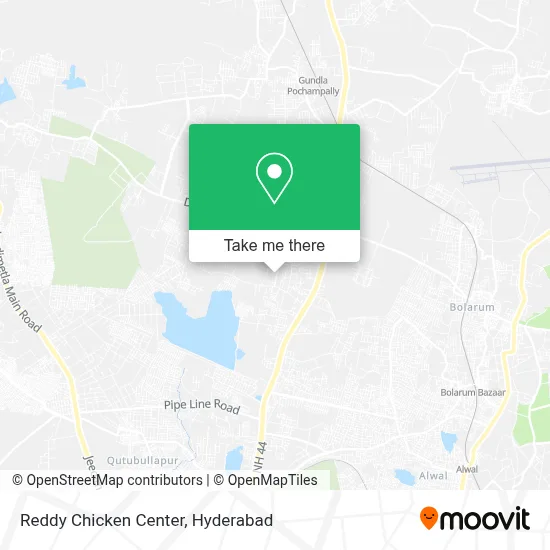 Reddy Chicken Center map