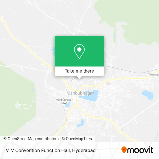 V. V Convention Function Hall map