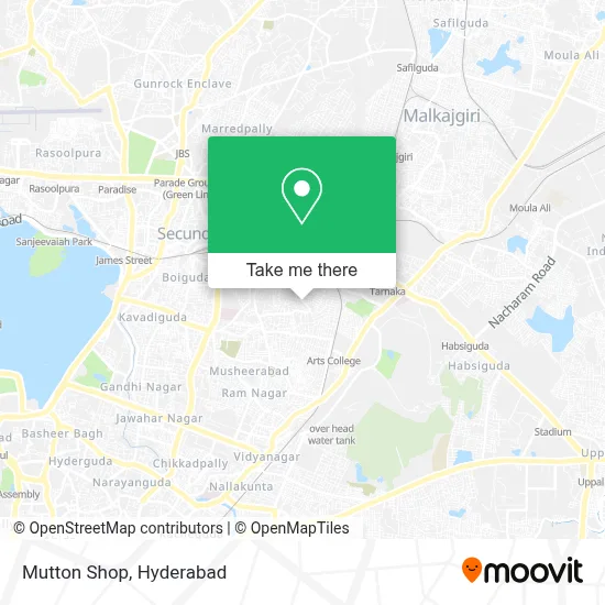 Mutton Shop map