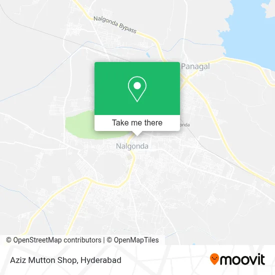 Aziz Mutton Shop map