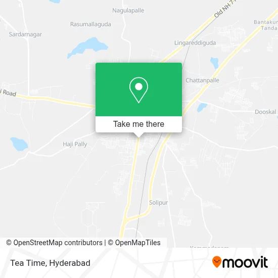 Tea Time map