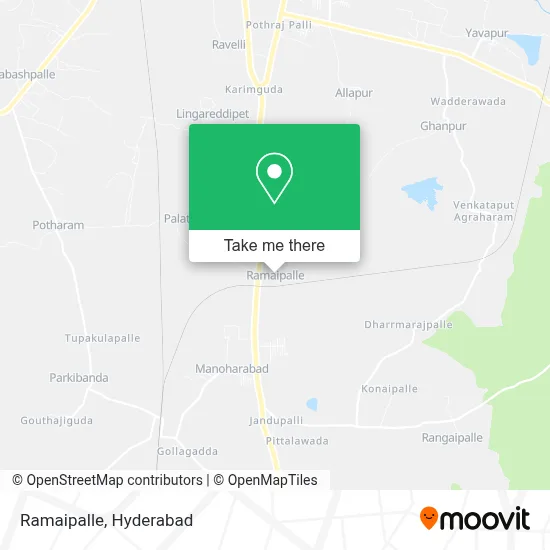 Ramaipalle map