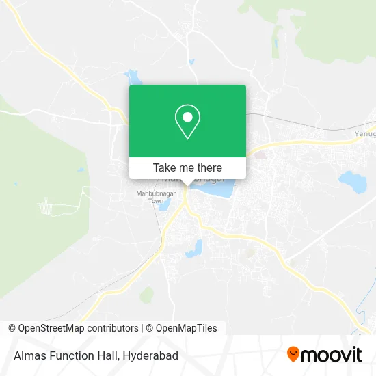 Almas Function Hall map