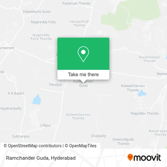Ramchander Guda map