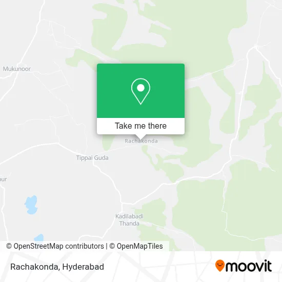 Rachakonda map