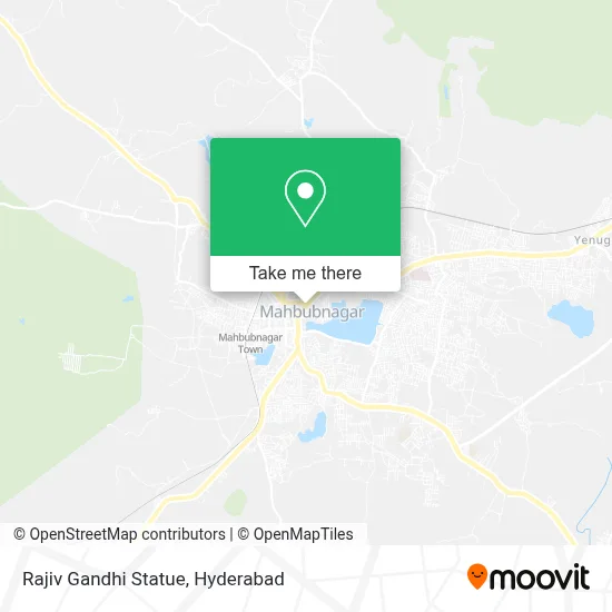Rajiv Gandhi Statue map