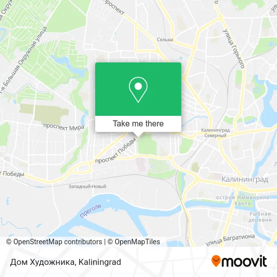 Дом Художника map