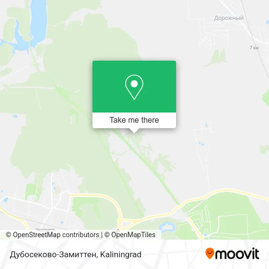 Дубосеково-Замиттен map