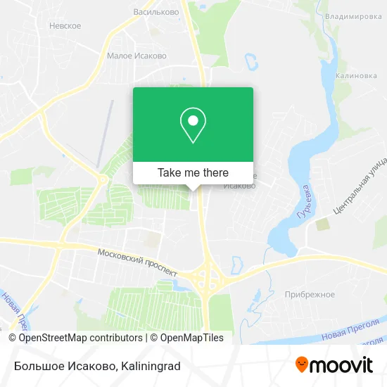 Большое Исаково map