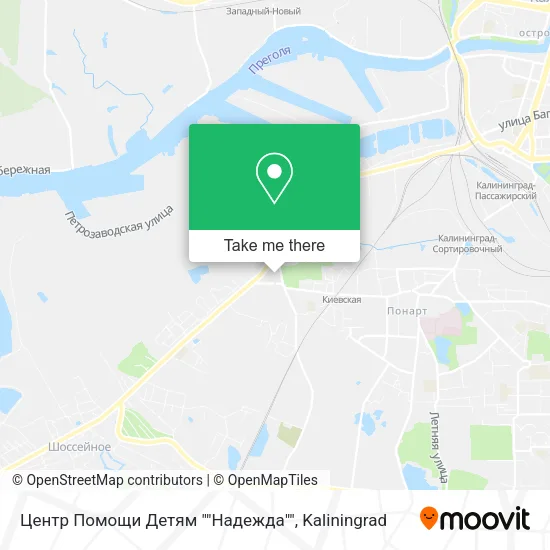 Центр Помощи Детям ""Надежда"" map