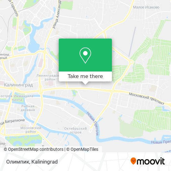 Олимпик map