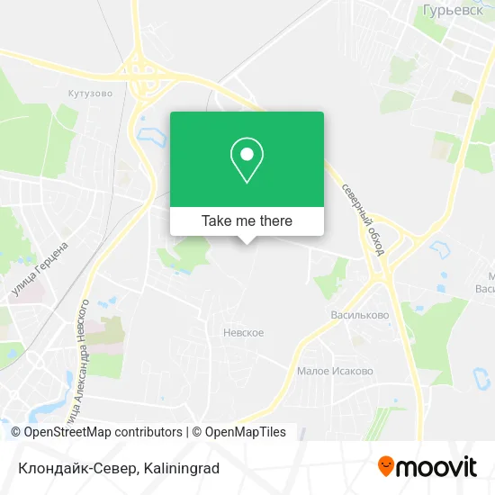 Клондайк-Север map