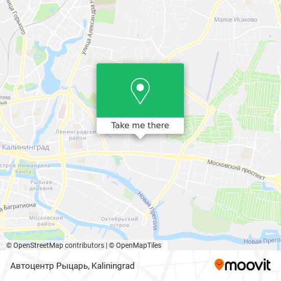 Автоцентр Рыцарь map