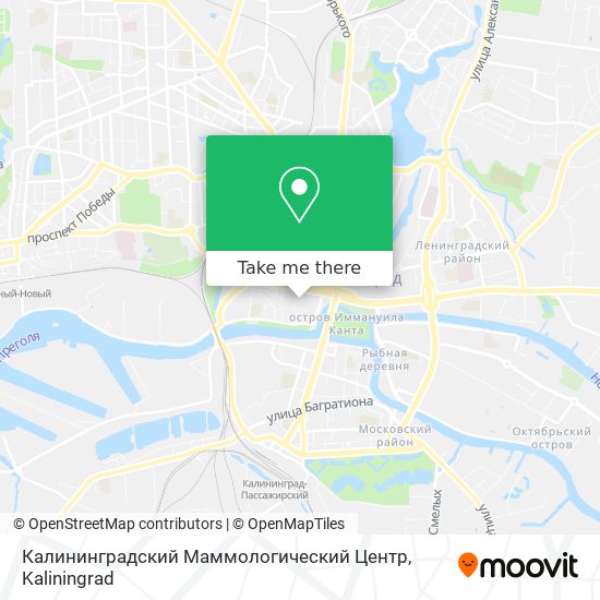 Калининградский Маммологический Центр map