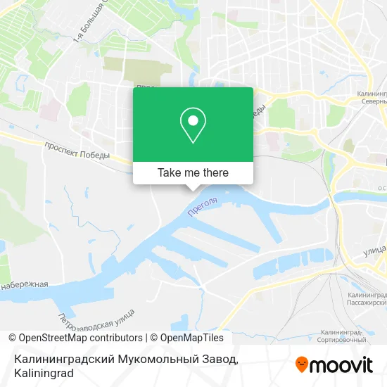 Калининградский Мукомольный Завод map
